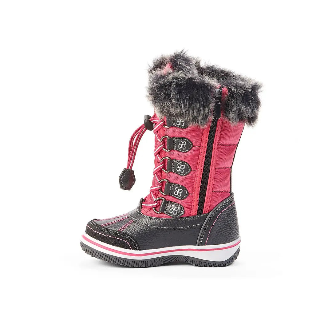 Yellow Shoes | Toddler-Winter Boots-Girls-Snowboard | Glacon Tdlr | 105356-67-glacon-3_7a5611b7-dbd4-4b9a-8187-20ed7c02766e-Glacon Tdlr-Toddler Kids Winter Boots-Riverland-Yellow Shoes