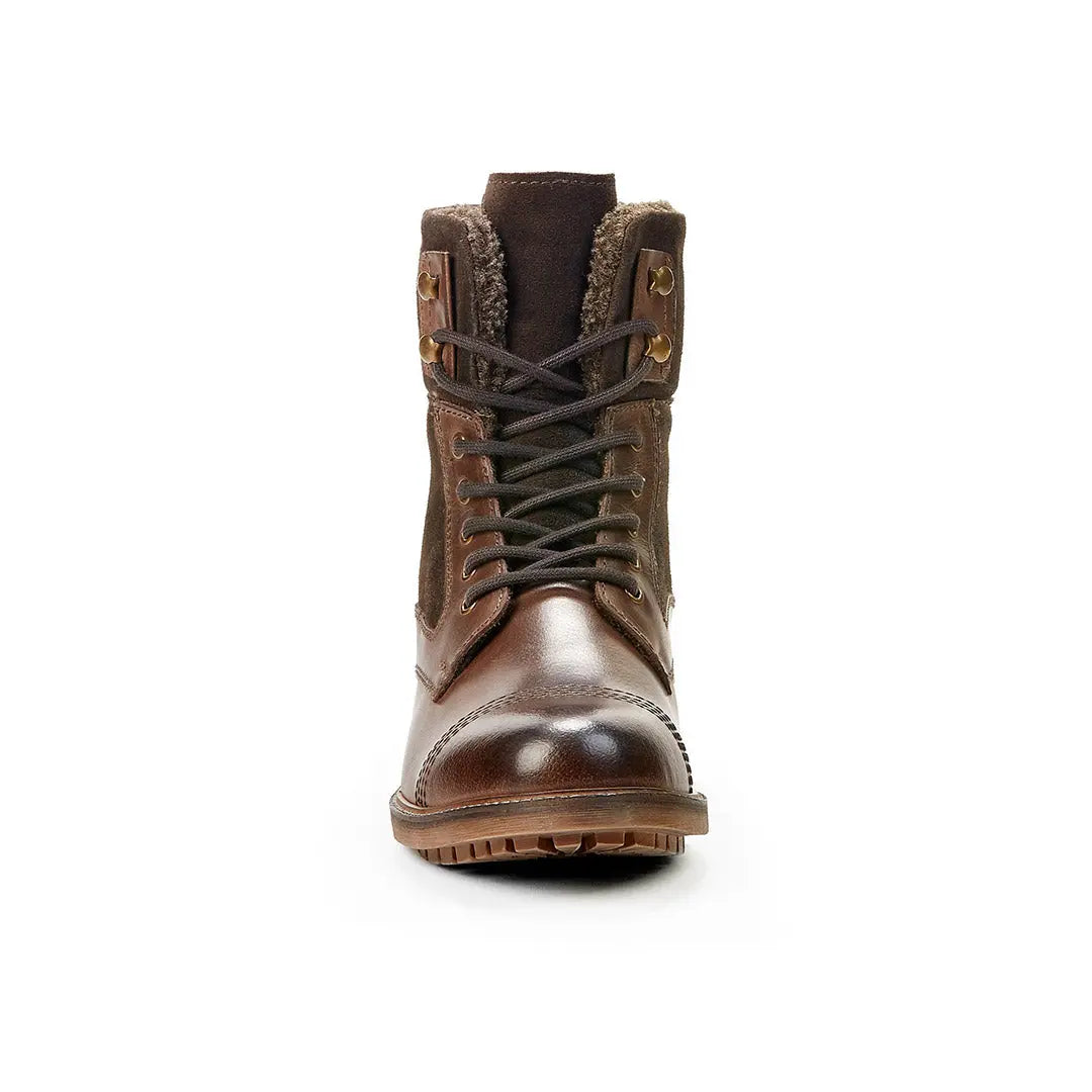 105396-10-across-2-Across-Men's Fashion Light Boots-Riverstone-Yellow Shoes