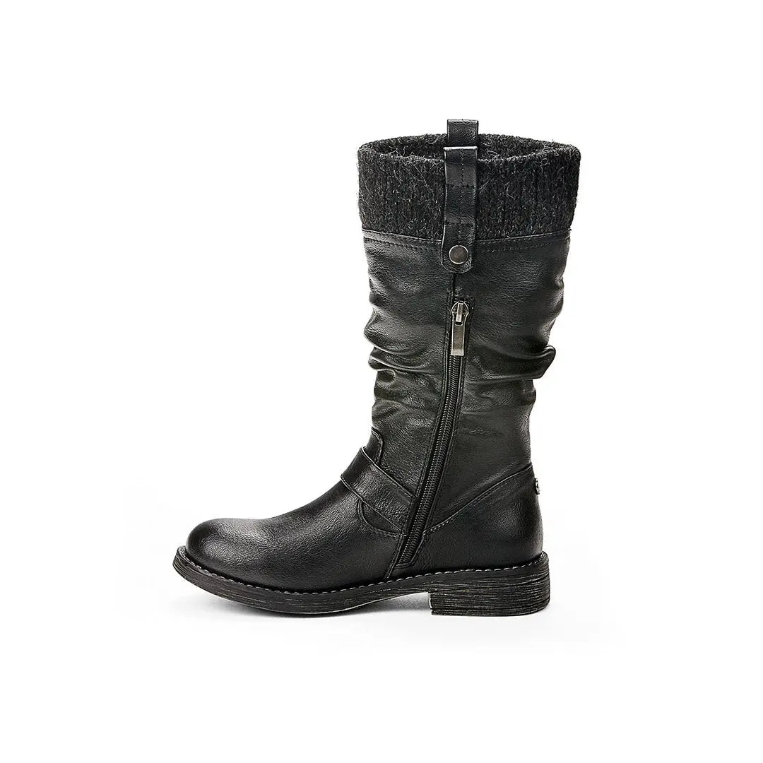 Yellow Shoes | Missy-Winter Boots-Dress-Wedge & High Shaft | Covert | 105407-01-covert-3_aafd12a7-b7a5-4309-ae7f-1c0602c58ea1-Covert-Junior Kids Fashion Light Boots-miss chelsee-Yellow Shoes