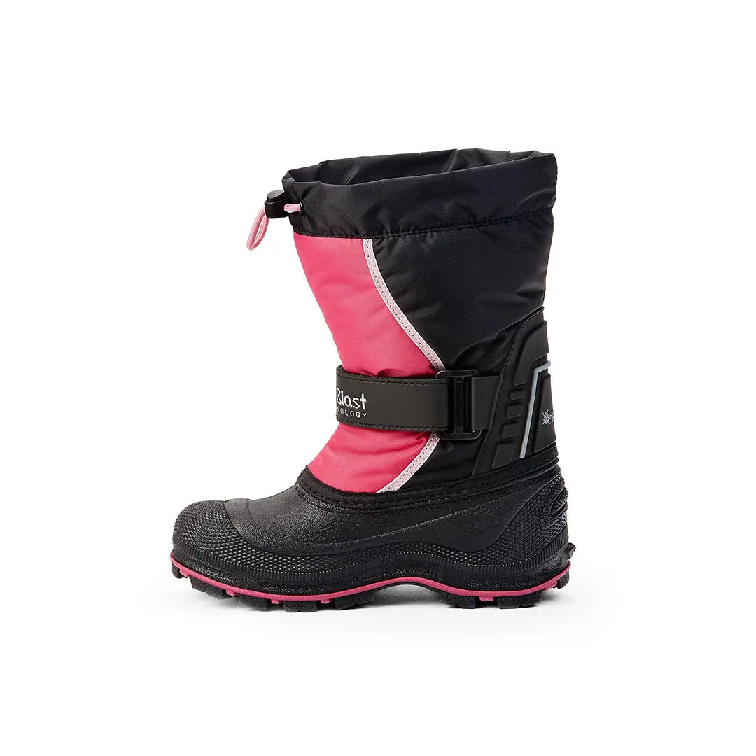 Yellow Shoes | Youth-Winter Boots-Girls-Felt Pack | Wintertime | 105629-57-wintertime-3-Wintertime-Toddler Kids Winter Boots-Snow Blast-Yellow Shoes