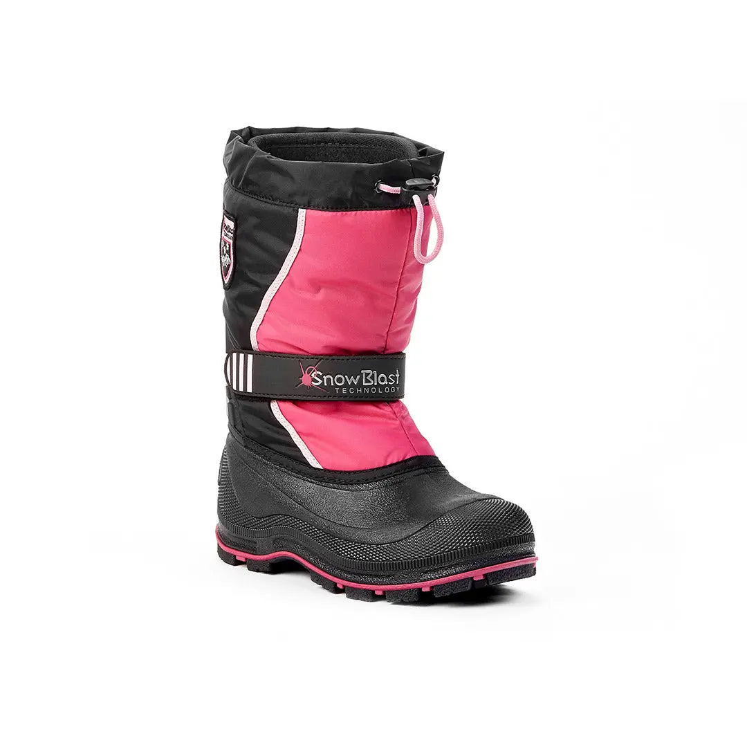 Yellow Shoes | Junior Kids Winter Boots | Wintertime | 105641-57-wintertime-1-Wintertime-Junior Kids Winter Boots-Snow Blast-Yellow Shoes