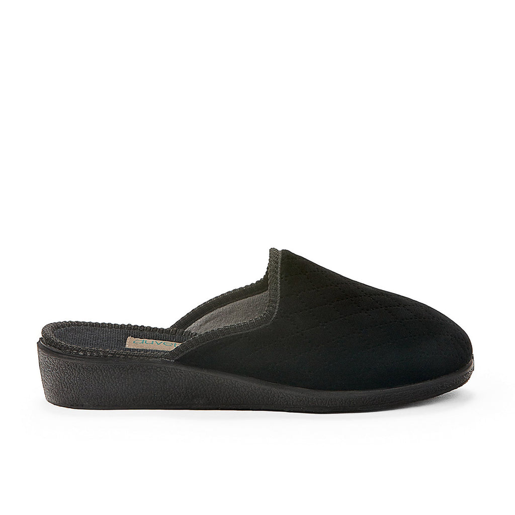 concord duvet black 105747-01 gender-womens type-slippers style-indoor