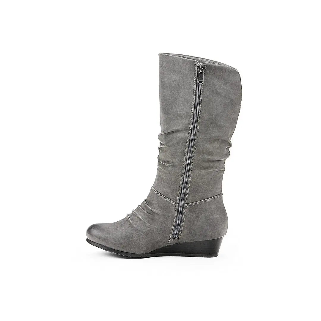 105857-05-manhattan-3-Manhattan-Women's Fashion Light Boots-chelsee girl-Yellow Shoes