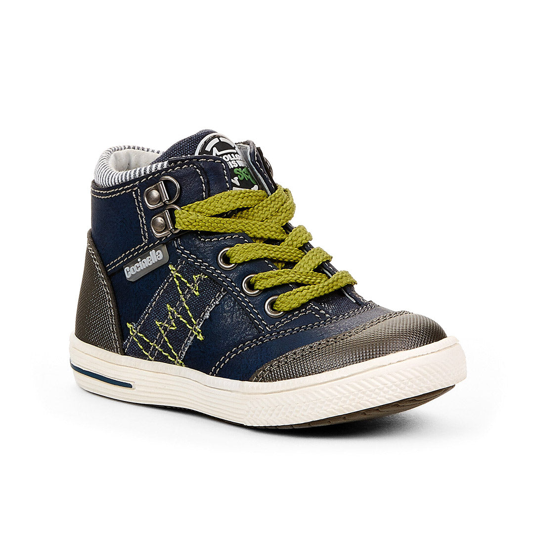 Yellow Shoes | Baby-Bootie-Boys-Laced | Fael | 106561-43-fael-1_0749ca3d-19f6-4525-9b30-f5bd69f5a6ab-Fael-Baby Booties-Cocinella-Yellow Shoes
