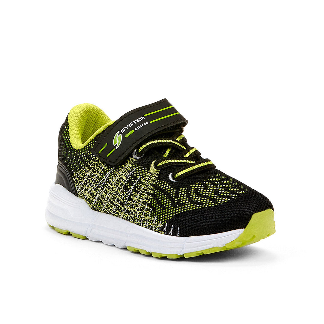 Yellow Shoes | Toddler Kids Athletic Shoes | Action | 106611-44-action-1-Action-Toddler Kids Athletic Shoes-System-Yellow Shoes