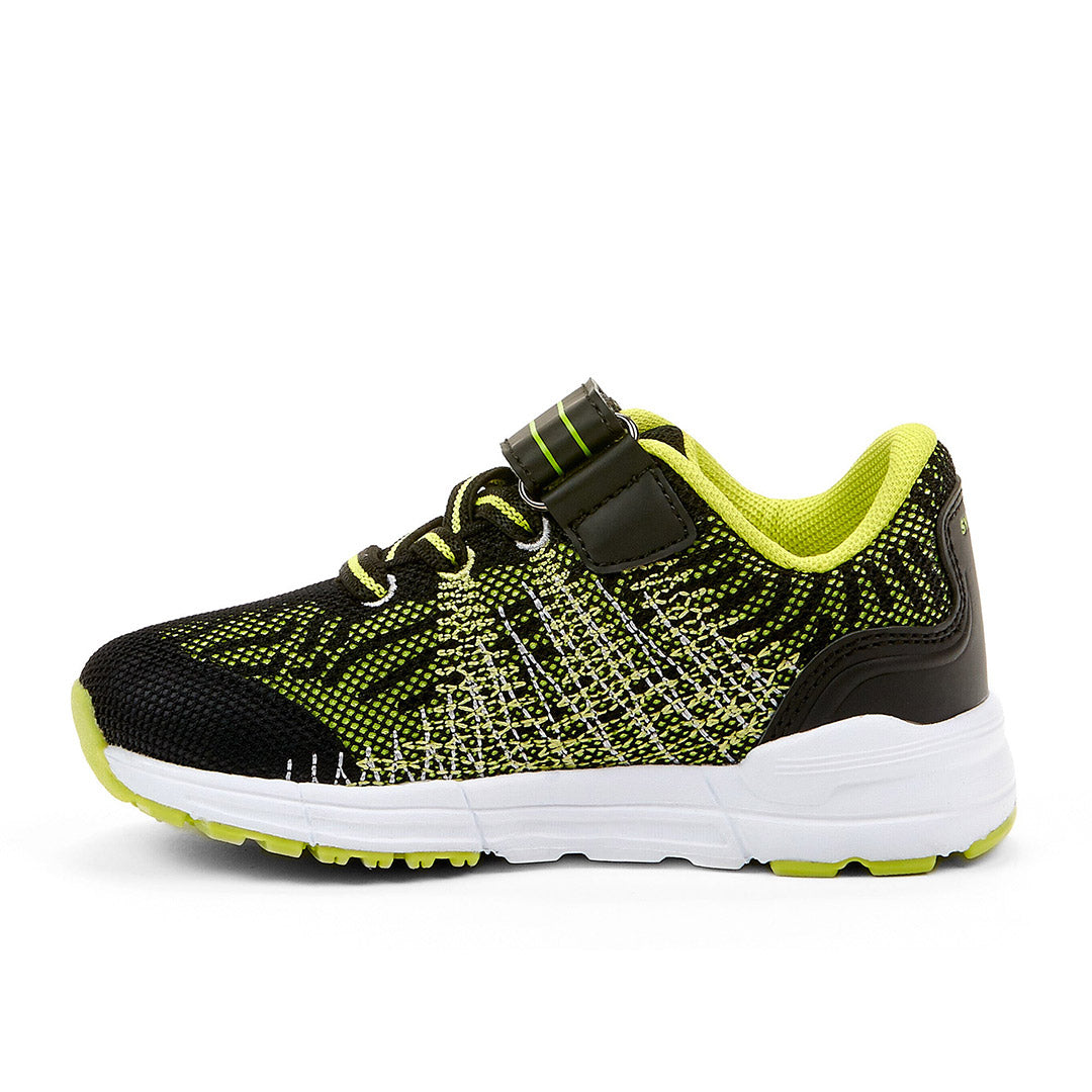Yellow Shoes | Toddler Kids Athletic Shoes | Action | 106611-44-action-3-Action-Toddler Kids Athletic Shoes-System-Yellow Shoes