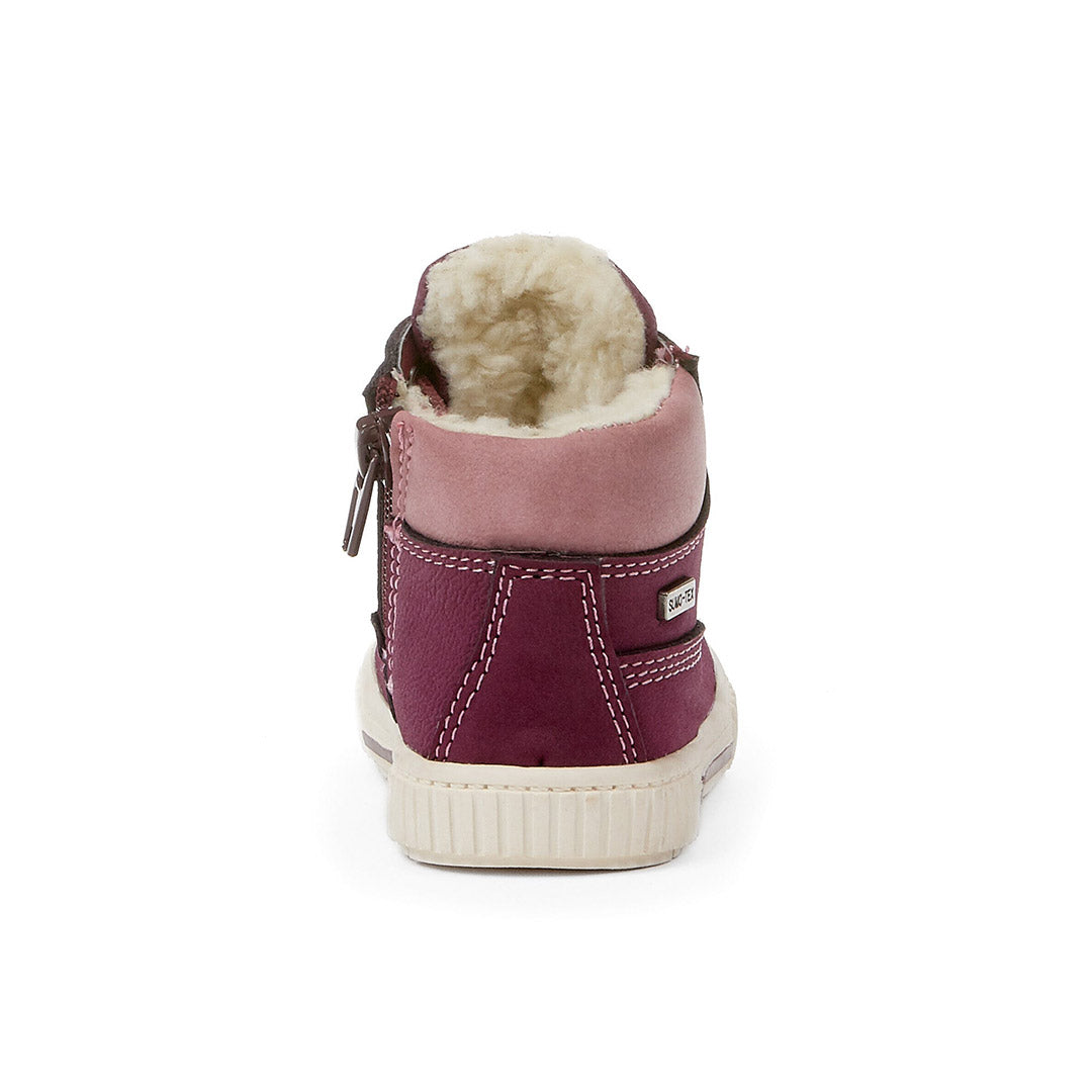 Yellow Shoes | Baby Booties | Brunette | 107711-49-brunette-4_3634f192-763c-4c8d-abcc-264c726e5c35-Brunette-Baby Booties-Riverstone-Yellow Shoes