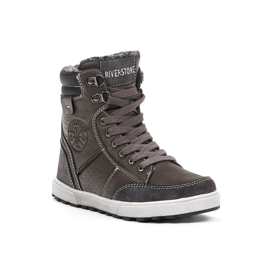 Yellow Shoes | Boys-Light Boots-Casual-Laced | Civilian Jr | 107723-05-civilianjr-1_66cc2cd8-fde1-4d84-aa6d-2e7cd779c126-Civilian Jr-Junior Kids Fashion Light Boots-Riverstone-Yellow Shoes