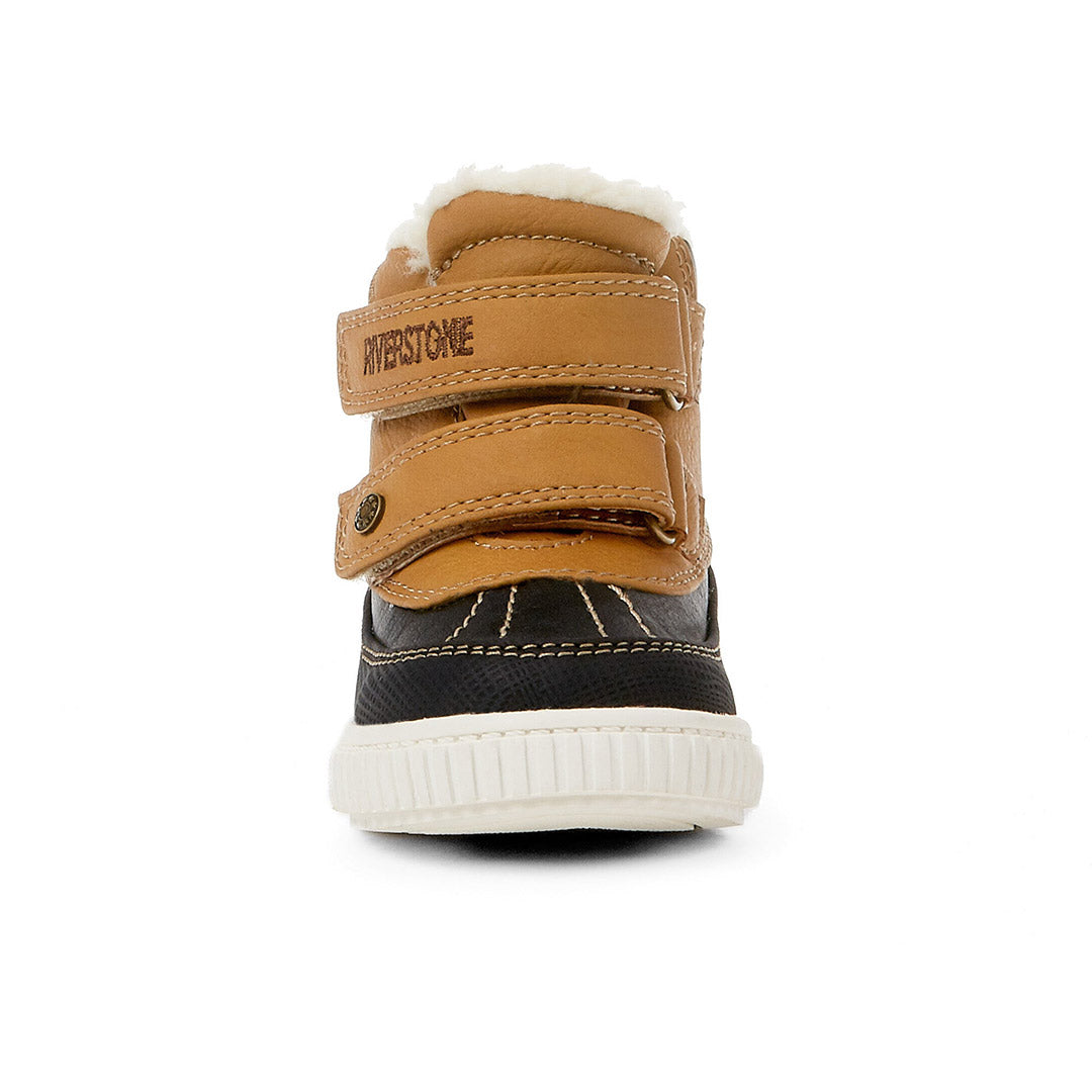 Yellow Shoes | Baby-Bootie-Boys-Laced | Janko | 107737-66-janko-2_e854d6b8-7eaa-4b85-bed8-8660416c2e74-Janko-Baby Booties-Riverstone-Yellow Shoes