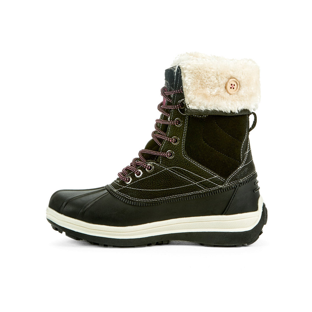 Yellow Shoes | Missy-Winter Boots-Casual-Wedge & Med. Shaft | Frostkiss | 108019-01-frostkiss-3_1d86dbc3-2a33-41e0-b92c-d19e976e18a4-Frostkiss-Junior Kids Winter Boots-Konkrete-Yellow Shoes