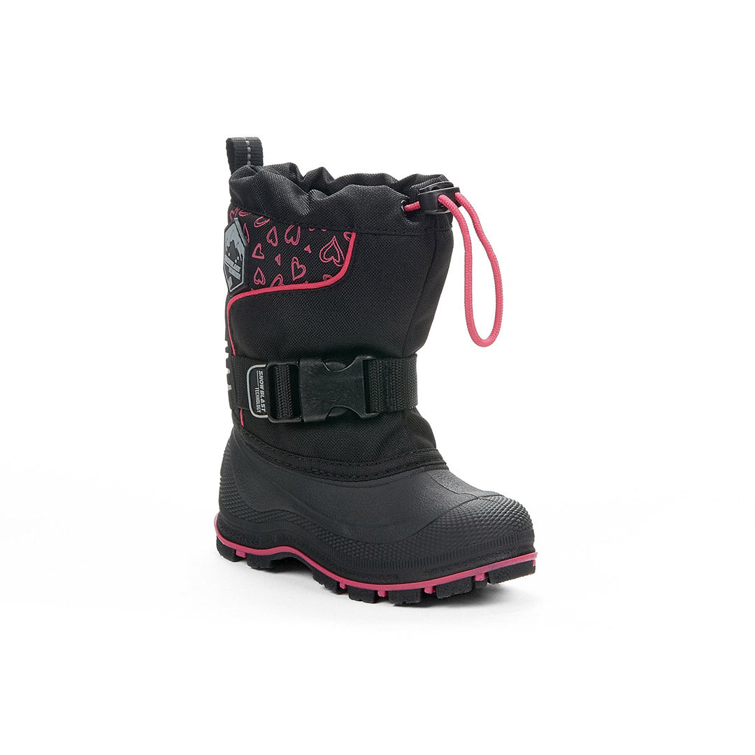 Yellow Shoes | Toddler-Winter Boots-Girls-Felt Pack | Ice Hearts | 108101-57-icehearts-1-Ice Hearts-Toddler Kids Winter Boots-Snowblast-Yellow Shoes