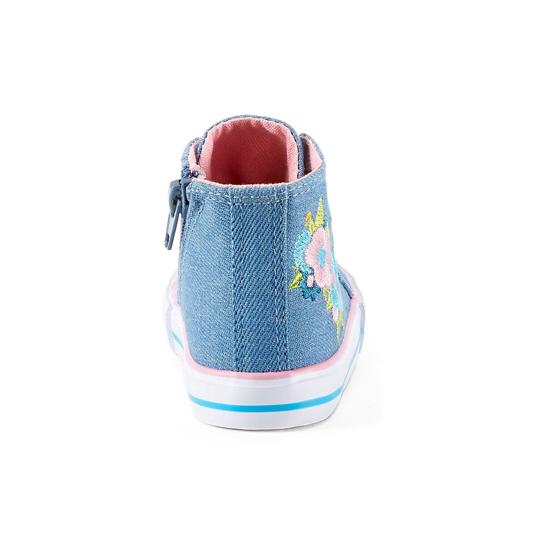 Yellow Shoes | Baby-Athletic-Girls Athleisure-High | Flower Child | 108964-39-flowerchild-4-Flower Child-Baby Booties-Konkrete-Yellow Shoes