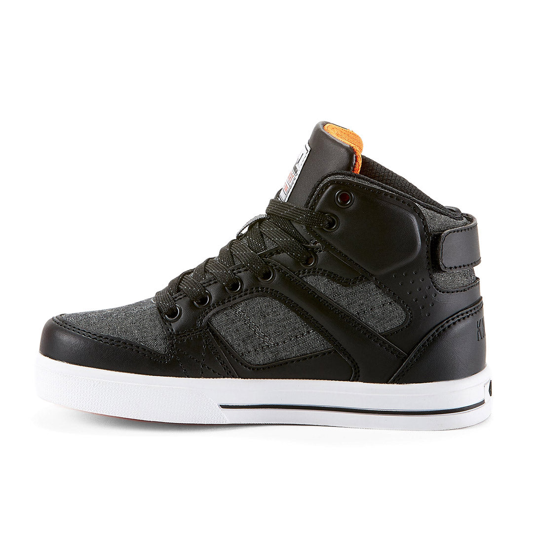 Yellow Shoes | Youth-Athletic-Boys Skate-High Cut | Little Trouble | 109032-05-littletrouble-3_48e771aa-eeff-42cc-9806-72b49796e465-Little Trouble-Toddler Kids Athletic Shoes-Konkrete-Yellow Shoes