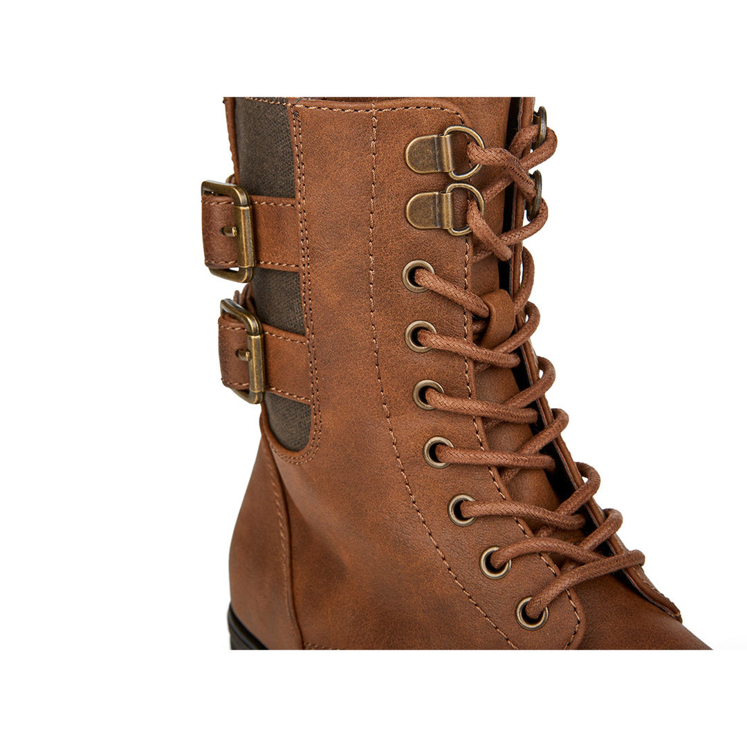 Yellow Shoes | Youth-Light Boots-Girls-Girls | Chestnut Yth | 109669-31-chestnutJR-06_6504a5f8-106e-4418-93ce-3ff0e75dc9f4-Chestnut Yth-Toddler Kids Fashion Light Boots-Miss Chelsee-Yellow Shoes