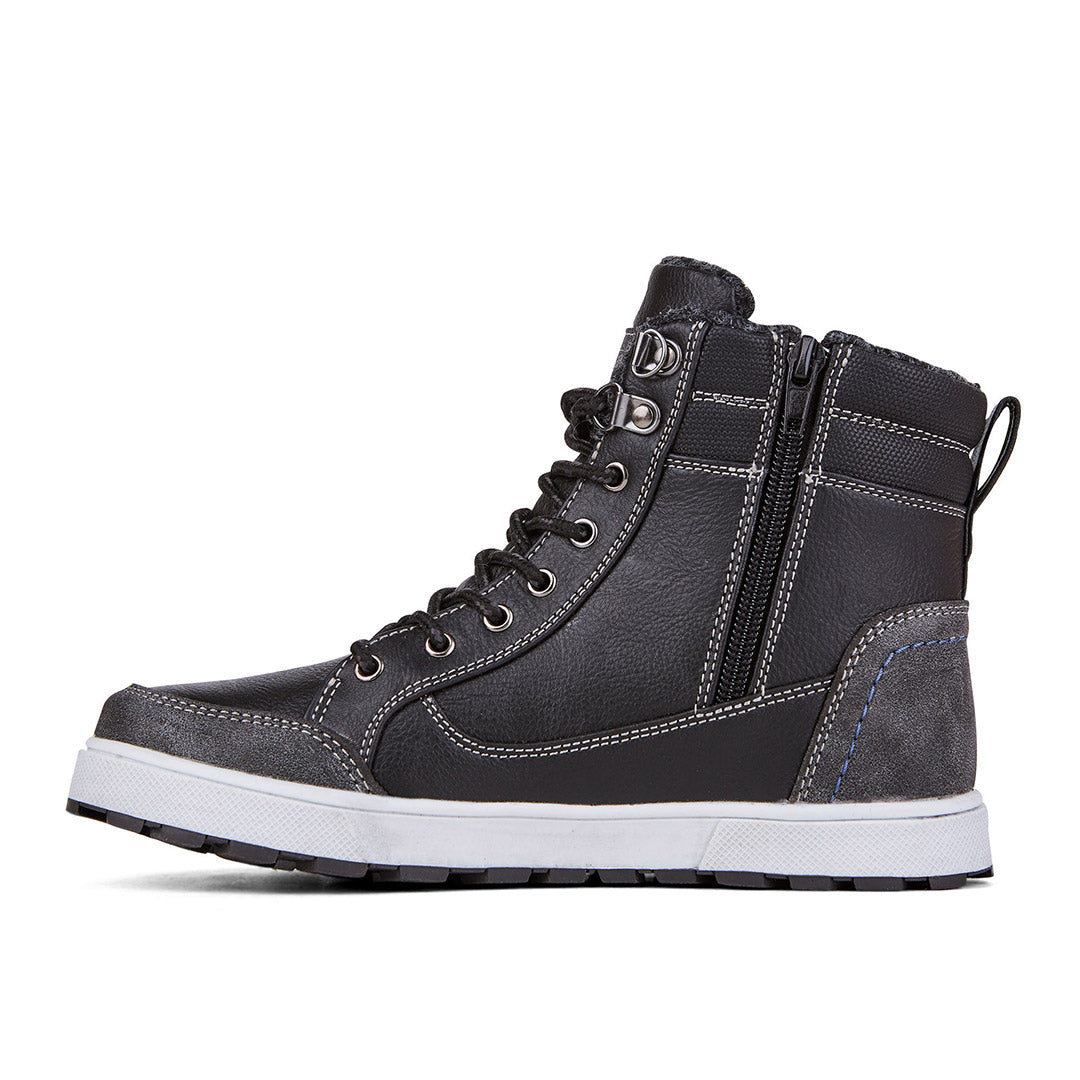 Yellow Shoes | Boys-Light Boots-Casual-Laced | Society | 109689-01-society-02_9011b0a5-aad2-47cc-8563-763d60fda468-Society-Junior Kids Fashion Light Boots-Riverstone-Yellow Shoes
