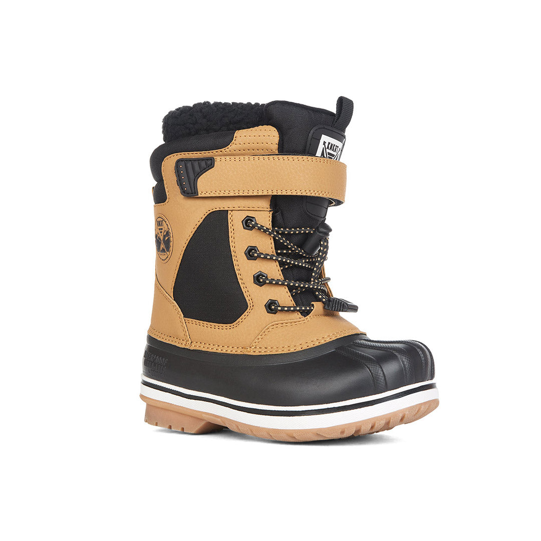 Yellow Shoes | Youth-Winter Boots-Boys-Felt Pack | Blackice Yth | 109866-66-blackiceyth-03_03a681b3-ef4c-40cf-a94e-26bdc274c8cb-Blackice Yth-Toddler Kids Winter Boots-Konkrete-Yellow Shoes
