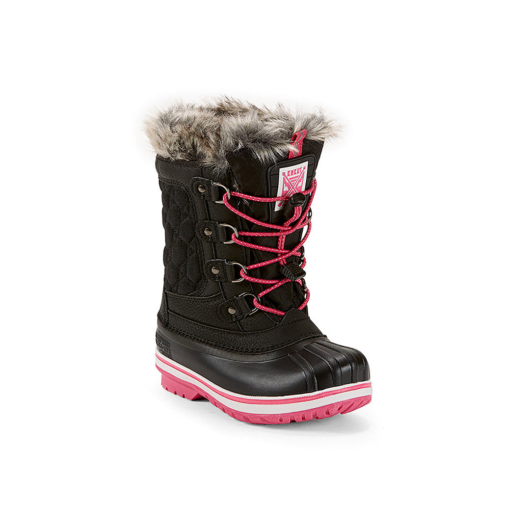 Yellow Shoes | Youth-Winter Boots-Girls-Felt Pack | Snow Angel Yth | 109868-57-snowangelyth-2_4b87309b-b433-4a5d-bdd0-6f192989fe5d-Snow Angel Yth-Toddler Kids Winter Boots-Konkrete-Yellow Shoes