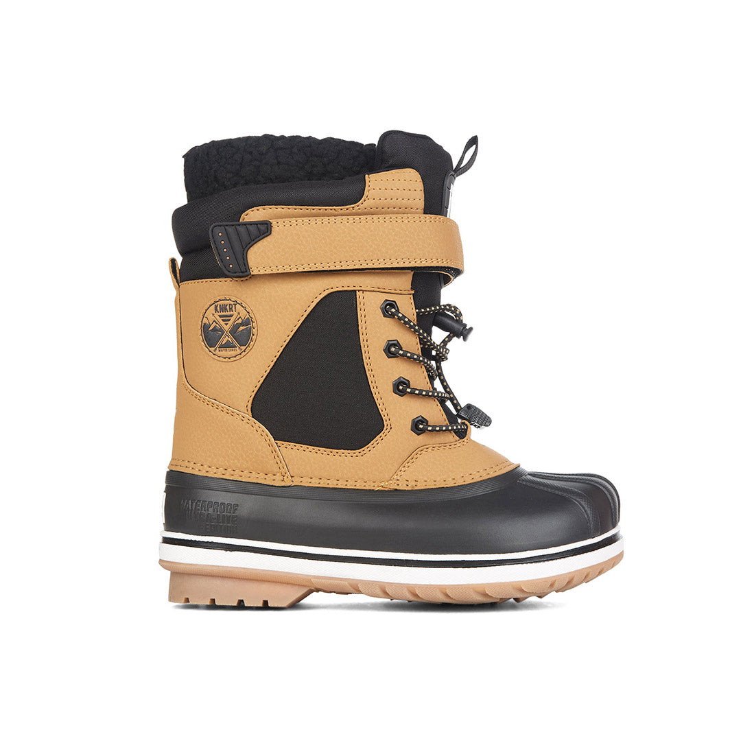 Yellow Shoes | Boys-Winter Boots-Snow Sports-Feltpack | Blackice | 109870-66-blackice-01_4c0af647-0a9f-4e53-ae38-24b0171f5225-1910900062-Blackice-Junior Kids Winter Boots-Konkrete-Yellow Shoes