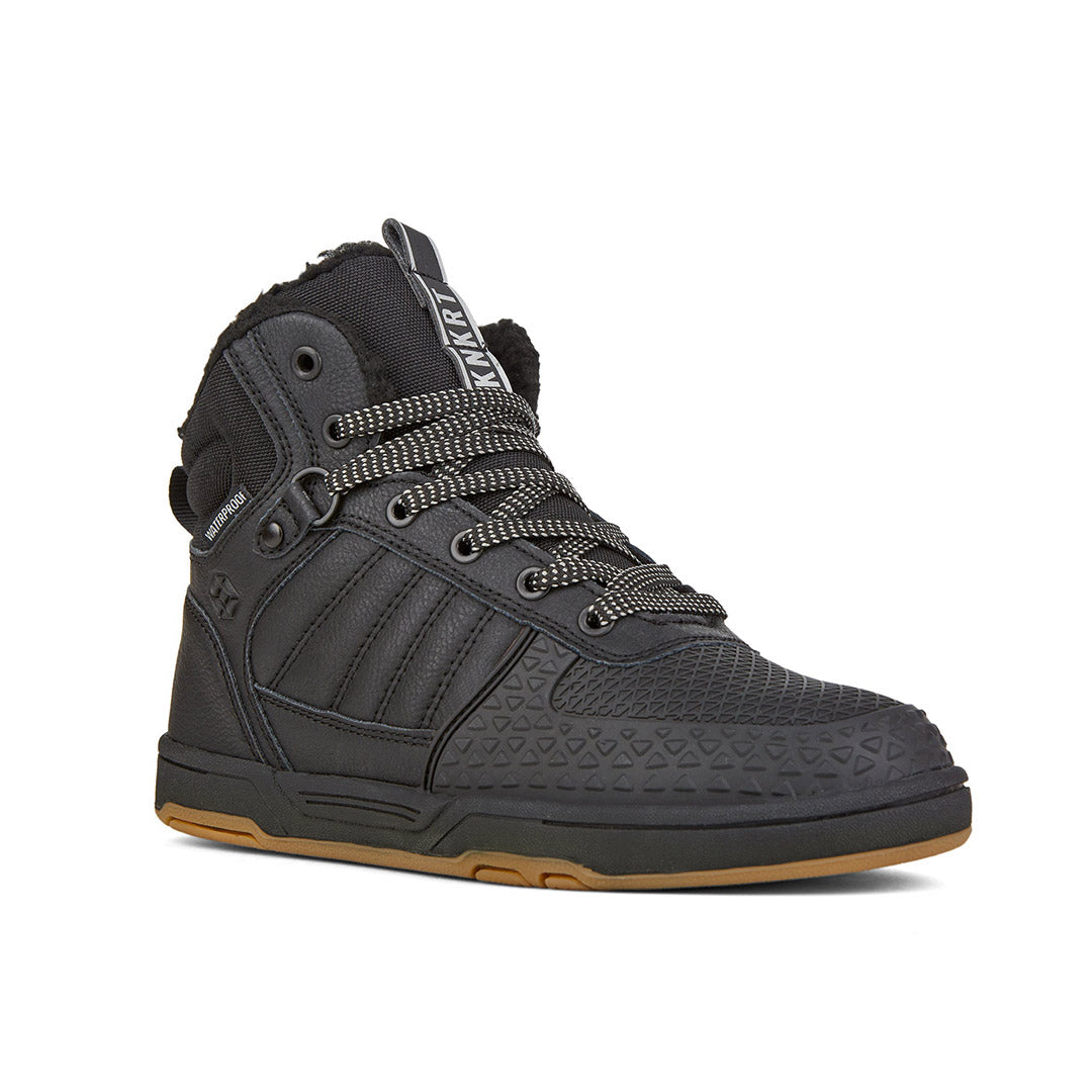 Yellow Shoes | Boys-Winter Boots-Athletic-High | Sherwood | 109908-01-sherwood-03-Sherwood-Junior Kids Athletic Shoes-Konkrete-Yellow Shoes