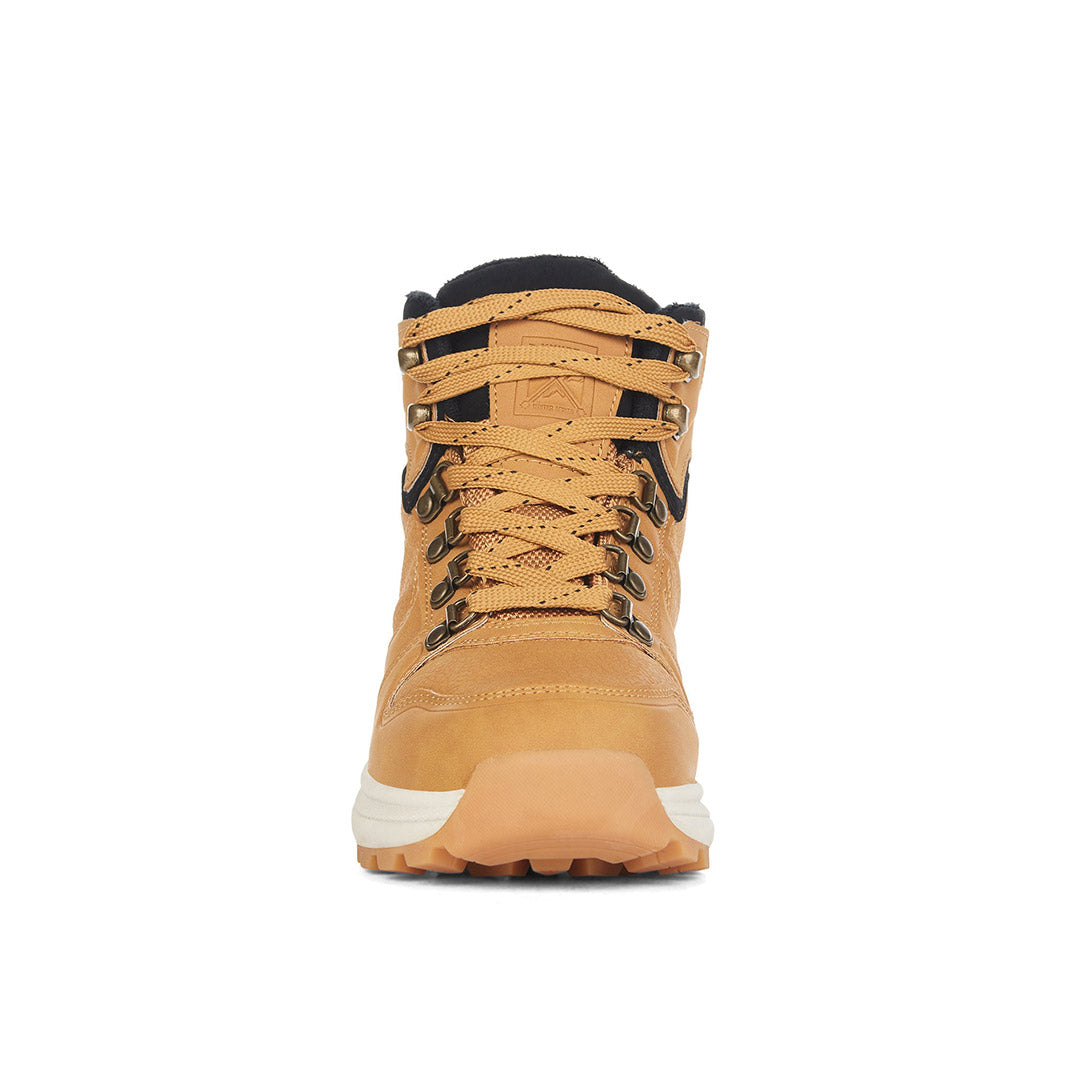 Yellow Shoes | Boys-Winter Boots-Casual-Casual | Damon | 109909-66-damon-04-Damon-Junior Kids Winter Boots-Konkrete-Yellow Shoes