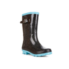 110857-01-dazzlejr-03-Dazzle Jr-Junior Kids Rain Boots and Rainwear-Miss Chelsee-Yellow Shoes