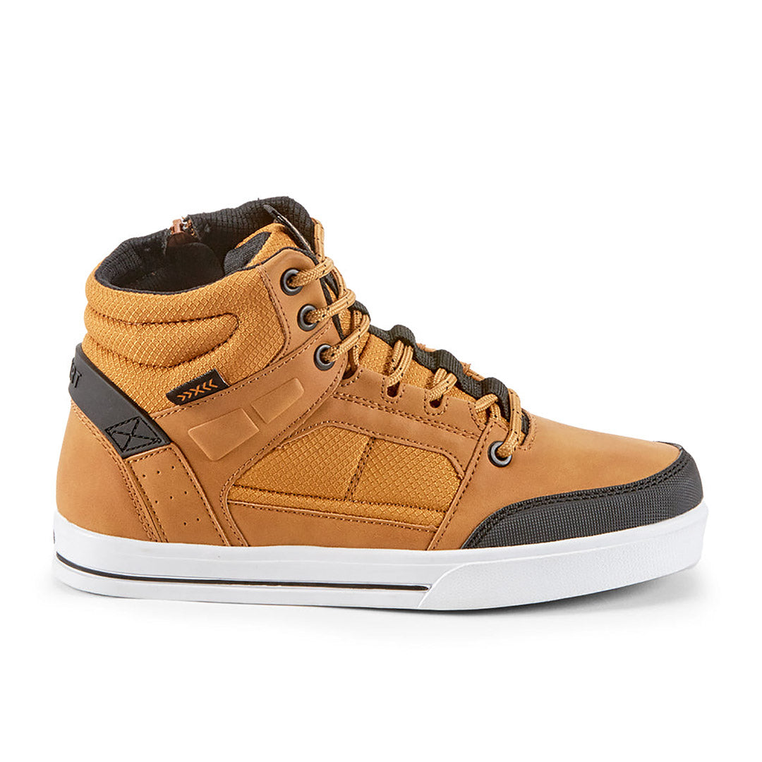 Yellow Shoes | Boys-Athletic-Skate-High Cut | Proven | 111753-66-proven-1_fad94c32-f10c-4d14-9d56-fd8935ae27ff-2098300062-Proven-Junior Kids Athletic Shoes-Konkrete-Yellow Shoes