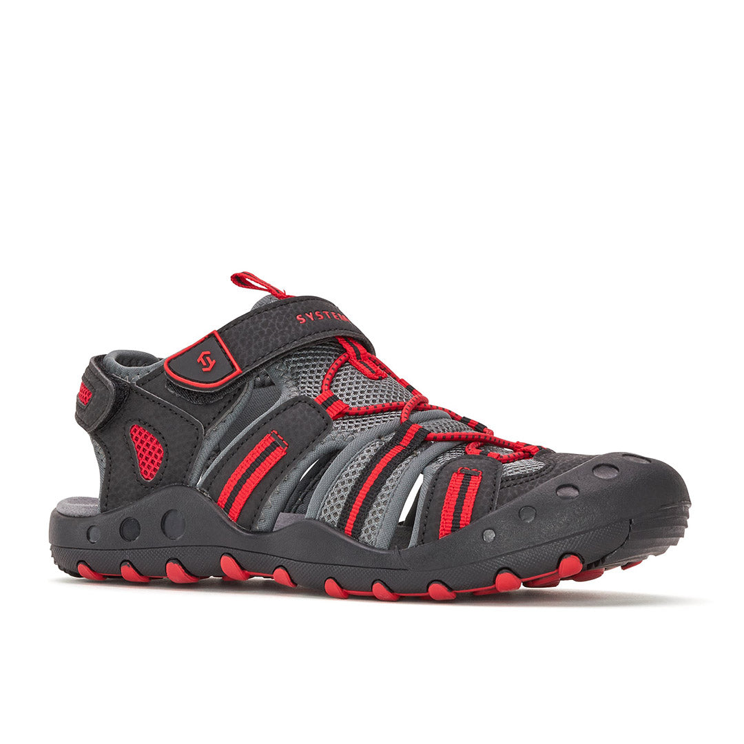 Yellow Shoes | Boys-Sandals-Casual-Sport | Campout Jr | 113055-53-CAMPOUT_JR-2_cd683d89-4757-48d8-b30c-73eee774987a-Campout Jr-Junior Kids Sandals-System-Yellow Shoes