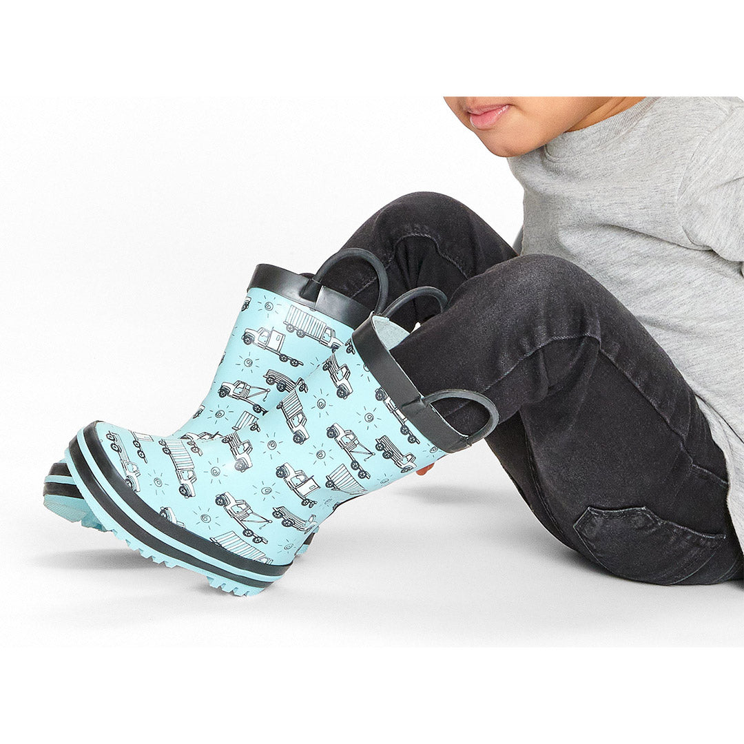 Yellow Shoes | Toddler-Rainwear-Boys-Rain Boot | Trucks Tdlr | 2256300052