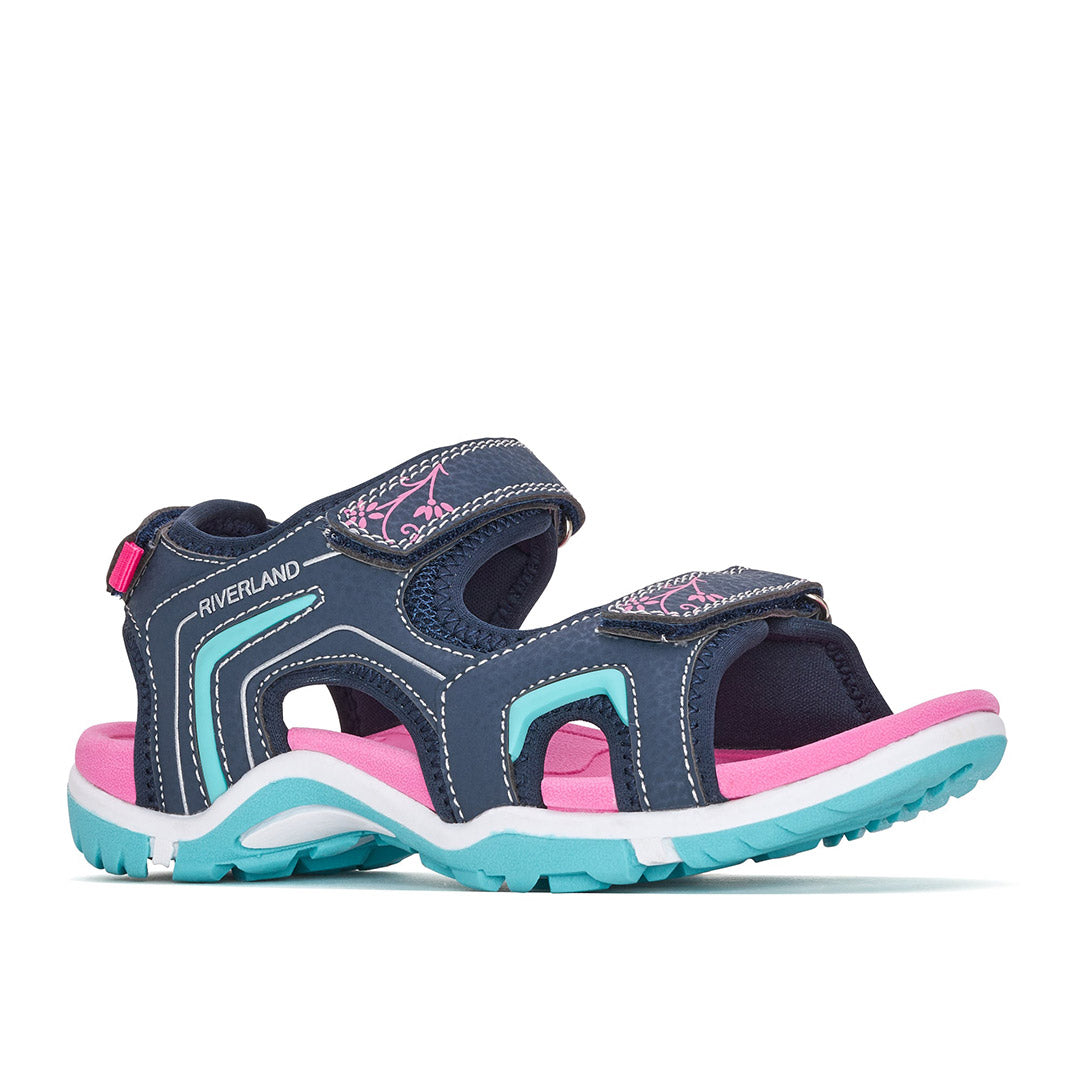 Yellow Shoes | Junior Kids Sandals | Juni | 113075-43-JUNI-2-Juni-Junior Kids Sandals-Riverland-Yellow Shoes