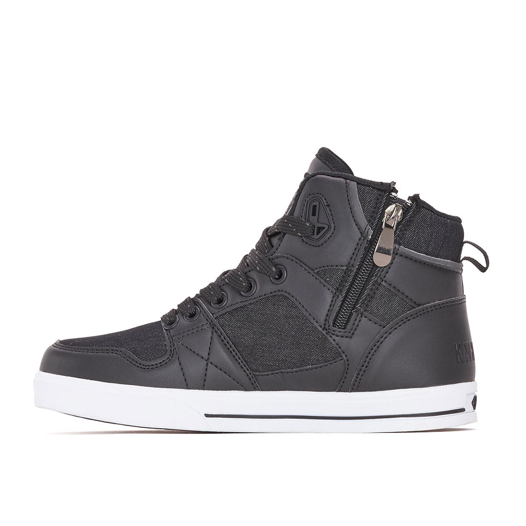 Yellow Shoes | Boys-Athletic-Skate-High Cut | Darkslide | 113092-01-DARKSLIDE-12317_ac1d38ea-00e8-4bd7-ad9c-9432551e90d1-Darkslide-Junior Kids Shoes-Konkrete-Yellow Shoes