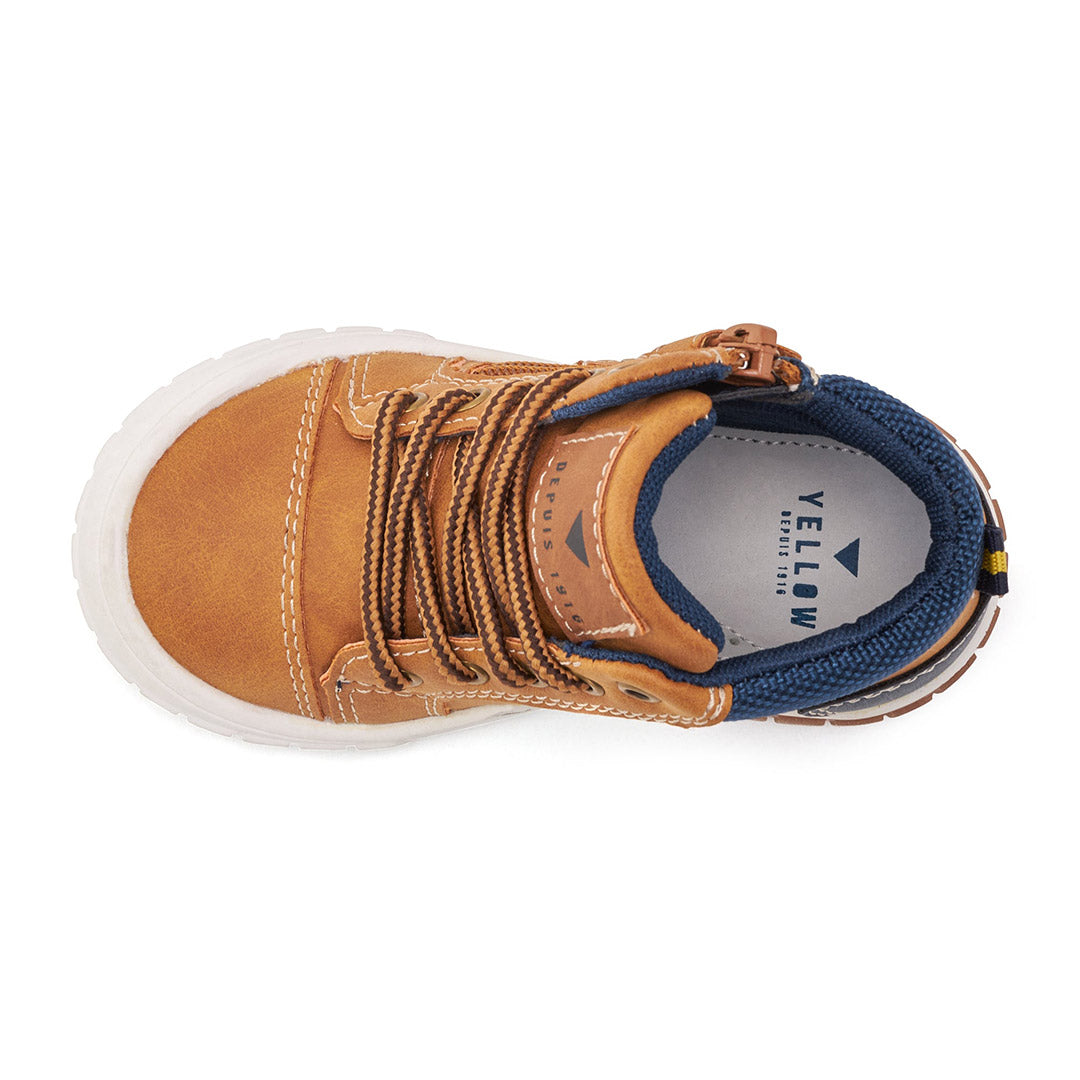 114858-66-OLI-4-Oli-Baby Booties-Yellow-Yellow Shoes