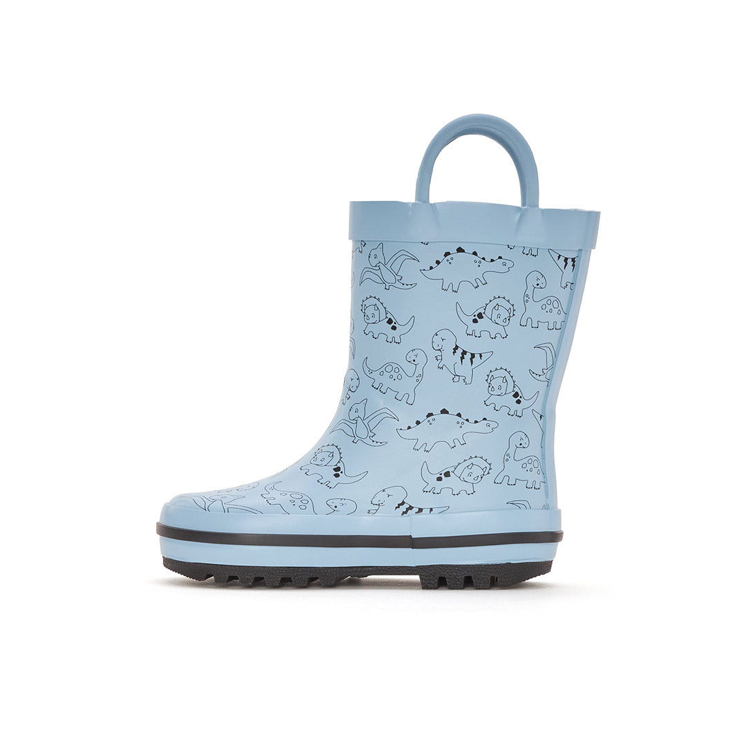 Yellow Shoes | Baby-Rainwear-Boys-Rain Boot | Dino | 114972-40-DINO-3-Dino-Baby Rain boots and Rainwear-Yellow-Yellow Shoes
