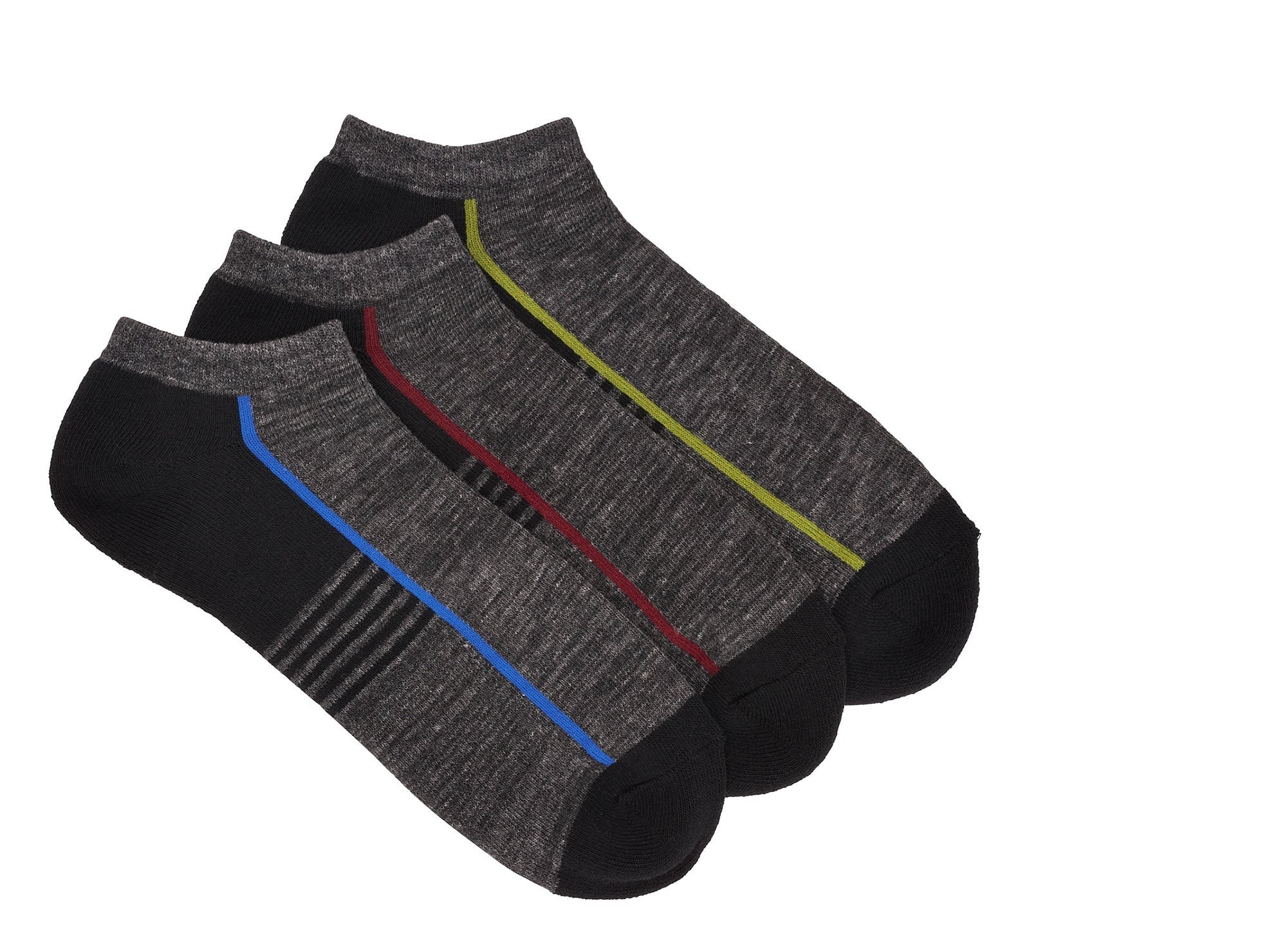 115198-01-POINT-ZERO-3-PAIRES-DE-BAS-POUR-HOMMES-BLACK-COMBO-1-2432100032-POINT ZERO - 3 PAIRS OF SOCKS FOR MEN-Men's Socks | Accessories-Point Zero-Yellow Shoes