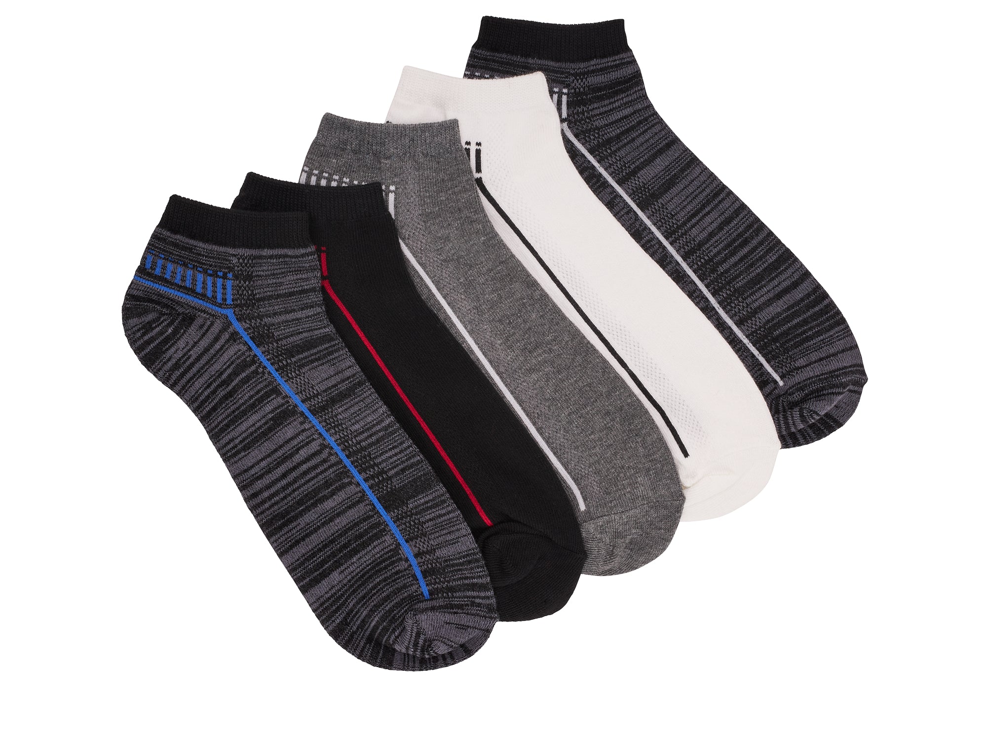 115200-00-POINTZERO-5PAIRESDEBASPOURHOMMESSPACEDDYE-1-2432300032-POINT ZERO - 5 pairs of socks for men-Men's Socks | Accessories-Point Zero-Yellow Shoes