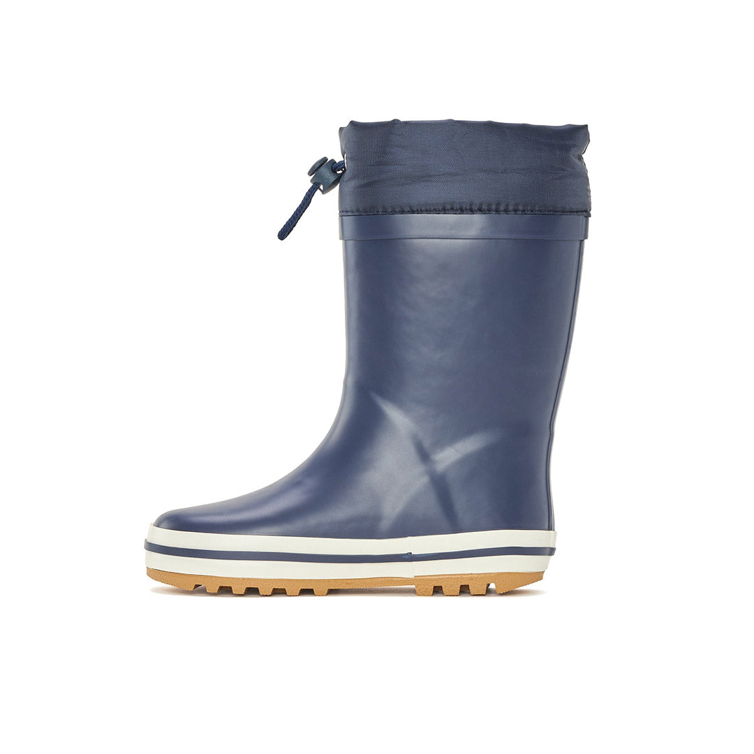 Yellow Shoes | Toddler-Boy-Rainwear-Lined Boot-Lined Boot | Sous Bois | 115405-43-SOUS_BOIS-3-Sous Bois-Toddler Kids Rain Boots and Rainwear-Yellow-Yellow Shoes