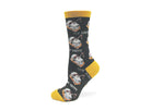 CRAZY TOES Pair of socks for women-Women's Socks | Accessories-CRAZY TOES-Yellow Shoes