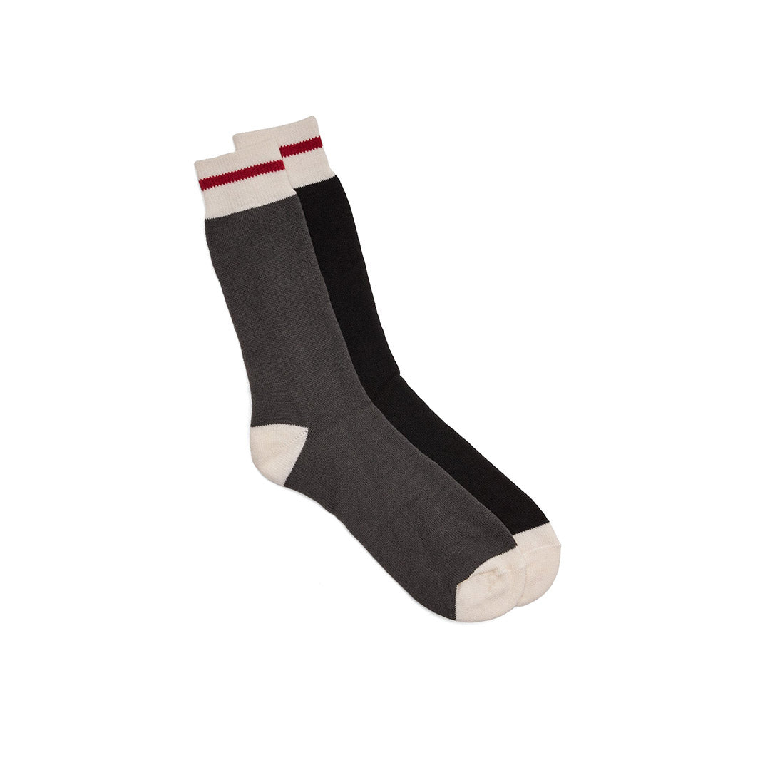 115903-15-Kodiak_2_paires_de_bas_pour_hommes_4838-1-115903-15-KODIAK | 2 pairs of socks for men-Men's Socks | Accessories-Kodiak-Yellow Shoes