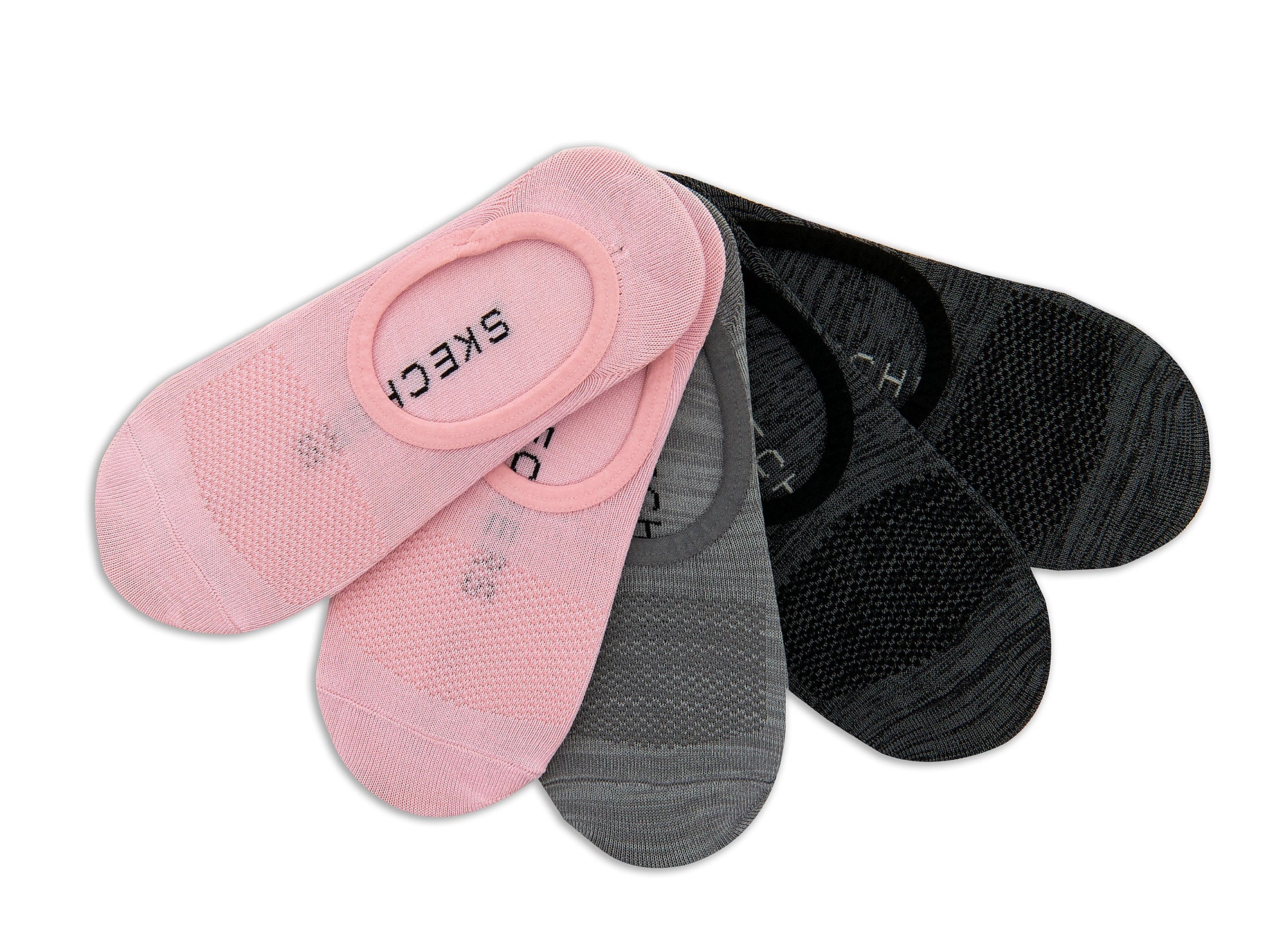 115997-00-Skechers5pairesdebaspourfemmes-01-2510500032-SKECHERS - 5 pairs of socks for women-Women's Socks | Accessories-Skechers-Yellow Shoes