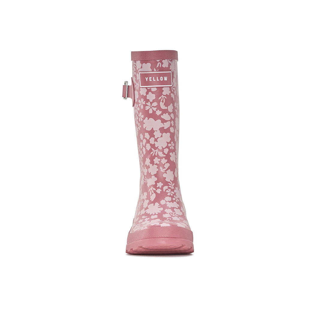 Yellow Shoes | Junior Kids Rain Boots and Rainwear | Rose | 116269-68-ROSE-4-Rose-Junior Kids Rain Boots and Rainwear-Miss Chelsee-Yellow Shoes