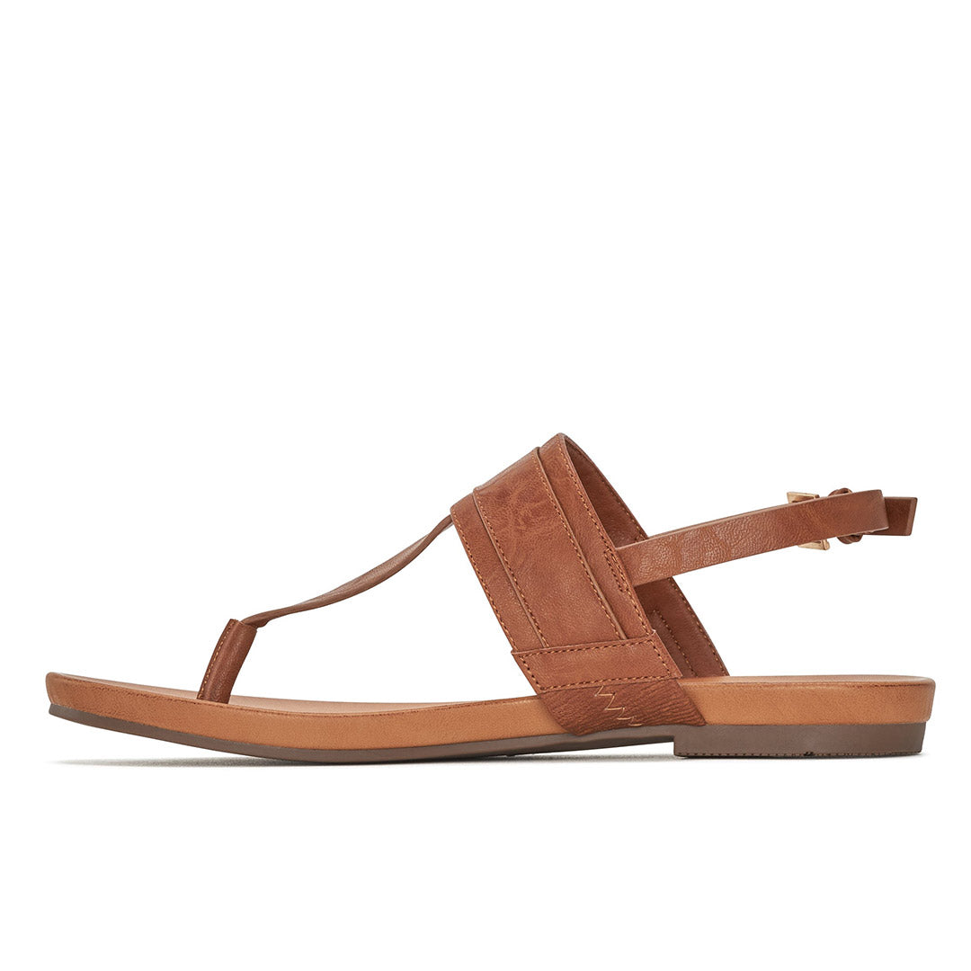 Tiana Women s Flat Sandals Yellow Shoes