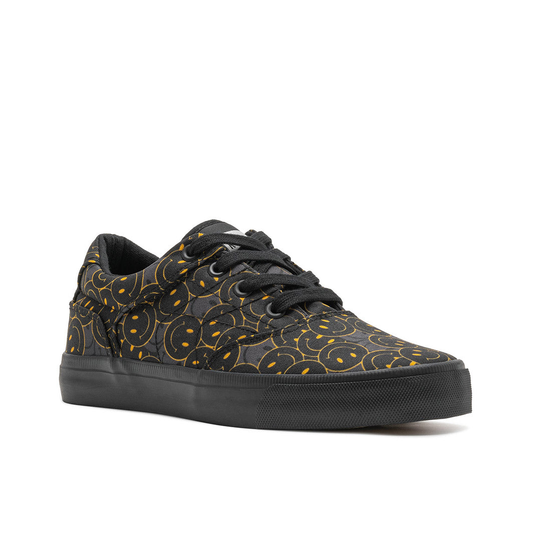 Yellow Shoes | Junior Kids Athletic Shoes | SMILEY | 116832-04-SMILEY-02-SMILEY-Junior Kids Athletic Shoes-Konkrete-Yellow Shoes