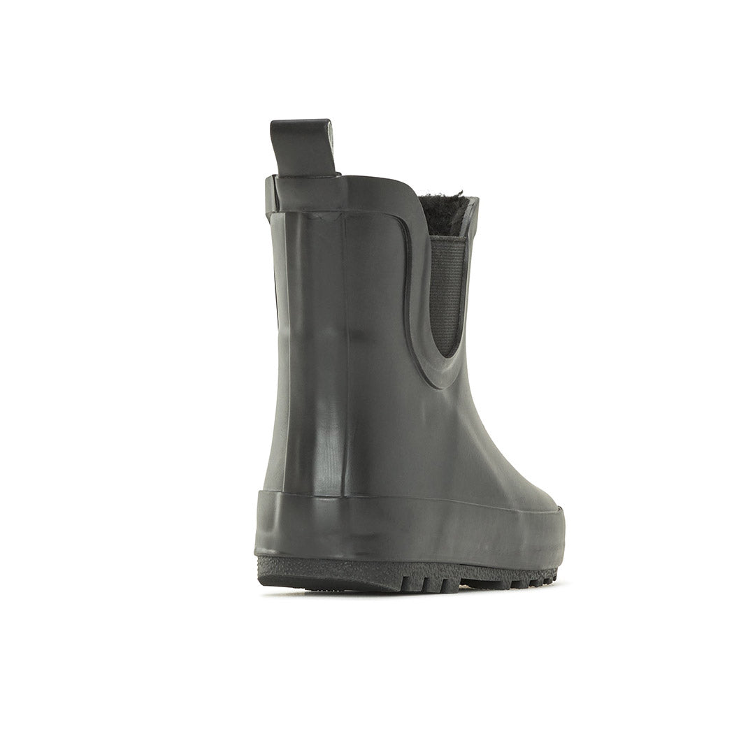 TYPHOON TDLR Toddler Kids Rain Boots Yellow Shoes 12 Black