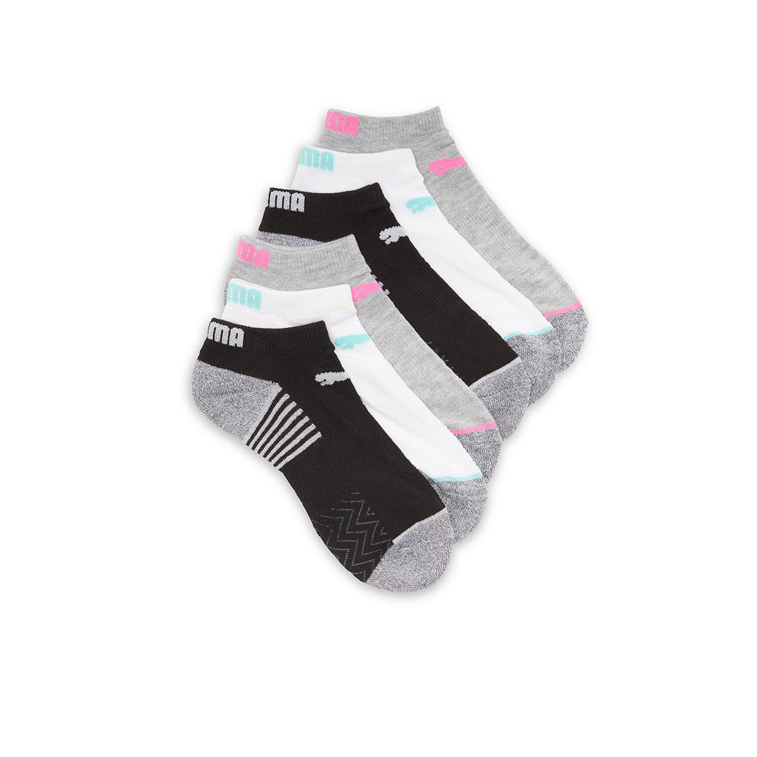 117580-38-PUMA_6_paires_de_bas_pour_femmes-1-117580-38-PUMA | 6 pairs of socks for women-Women's Socks | Accessories-Puma-Yellow Shoes