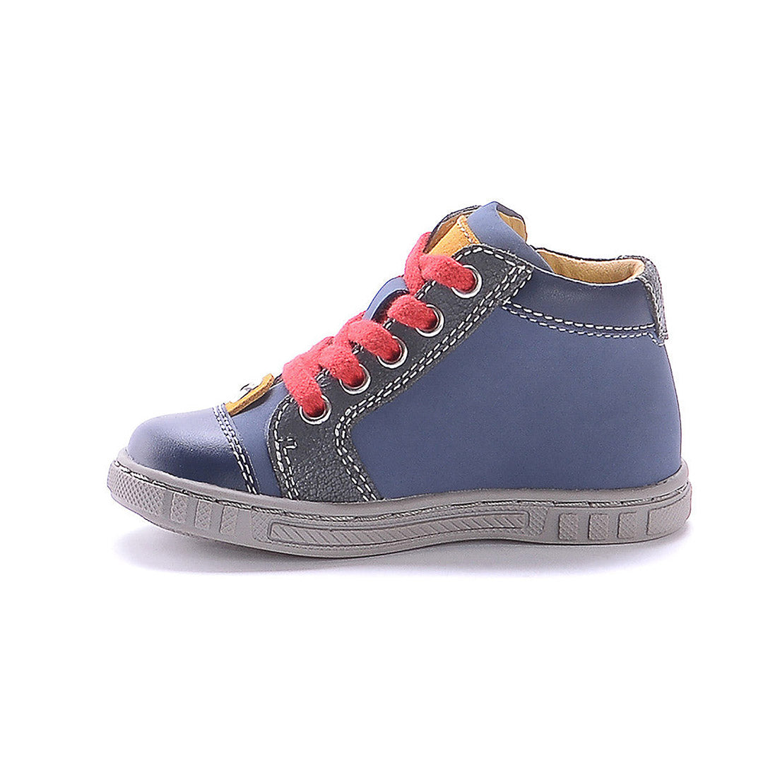 Yellow Shoes | Baby-Bootie-Boys-Laced | Felix | FELIX-40-4_fb8c3c75-bc99-45bb-8e9f-d02a78fd2e93-Felix-Baby Booties-COCINELLA-Yellow Shoes