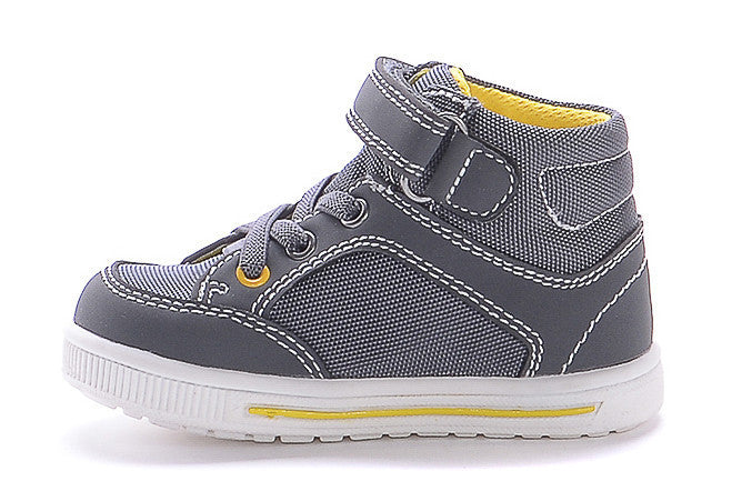 Yellow Shoes | Baby-Bootie-Boys-Velcro | Luke too | LUKE_TOO-05-4_a46424fc-c4bb-4aa4-bd86-dd98451d21ce-Luke too-shoes-Konkrete-Yellow Shoes